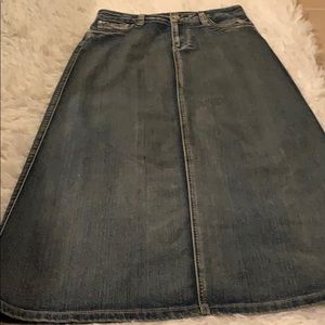 Maxi Denim Skirt